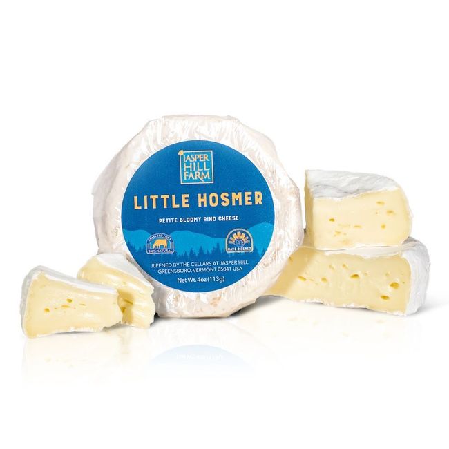 Jasper Hill Farm Little Hosmer Cheese, 113 G -- 12 Per Case