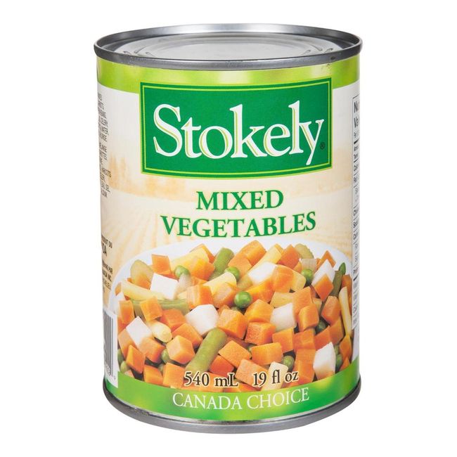 Stokely's Mixed Vegetable, 540 Ml -- 24 Per Case
