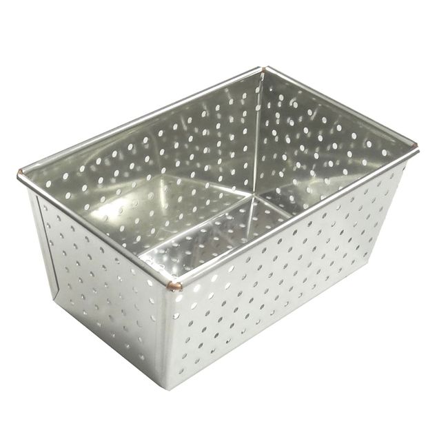 Gobel Tin Plate Perforated Bread Pan, 9.8 In Length X 3.1 In Width X 3.1 In Height Cavity