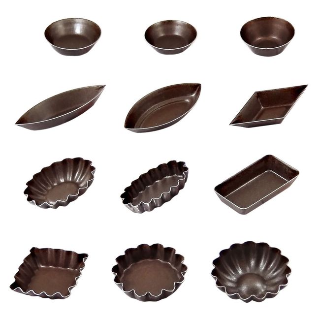 Gobel Non-stick Steel Petits-fours Box Mould, Set Of 60