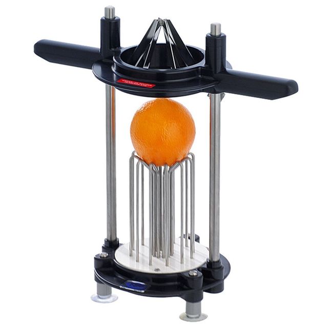Louis Tellier Professional Low 4-wedge Tomato And Citrus Cutter, 15.1 In Length X 7.5 In Width X 15.3 In Height