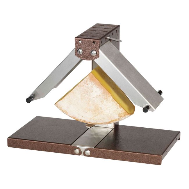 Louis Tellier Breziere Original Model Raclette Machine With Knife, 8 In Length X 17.2 In Width X 11.5 In Height