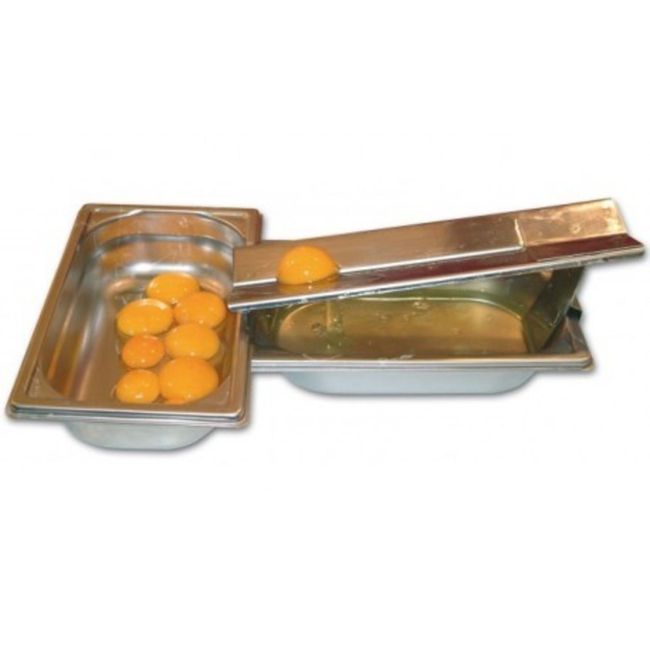 Louis Tellier Stainless Steel Professional Egg Separator, 12 X 3.9 X 4.1 In