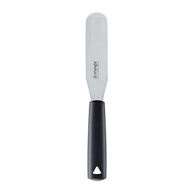 Triangle Stainless Steel Spatula With Polypropylene Handle, 15 Cm