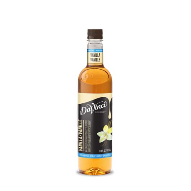 Davinci Gourmet Vanilla Sugar Free Syrup, 750 Ml -- 4 Per Case