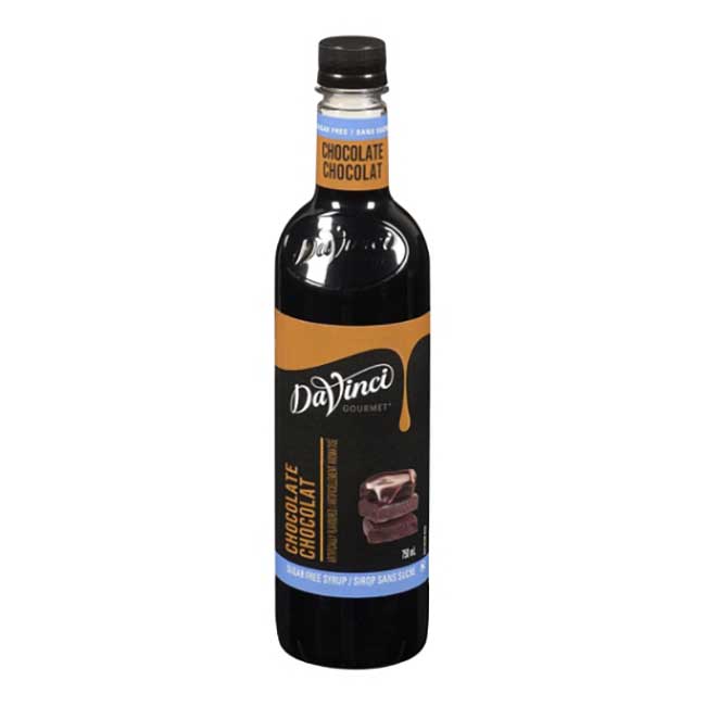 Davinci Gourmet Chocolate Sugar Free Syrup, 750 Ml -- 4 Per Case