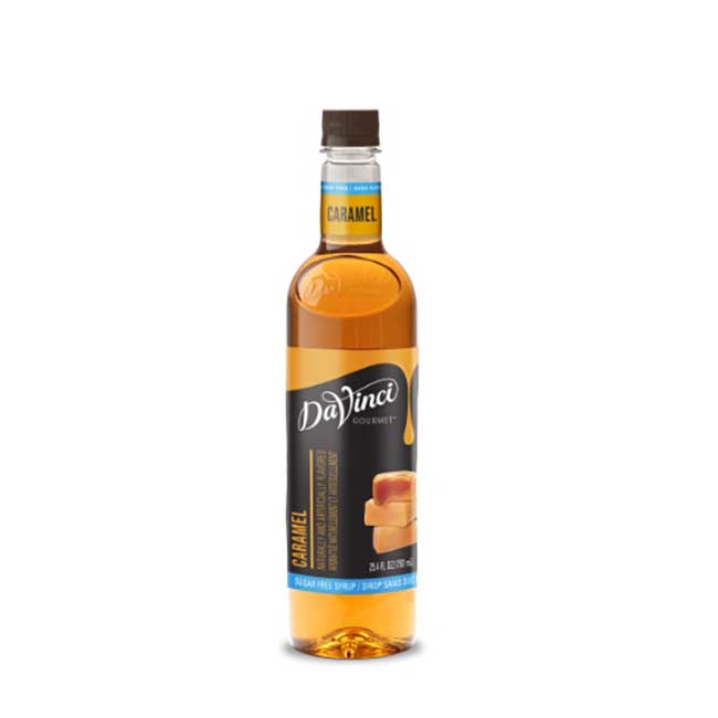 Davinci Gourmet Caramel Sugar Free Syrup, 750 Ml -- 4 Per Case