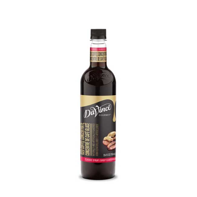Davinci Gourmet Iced Coffee Concentrate Syrup, 750 Ml -- 4 Per Case