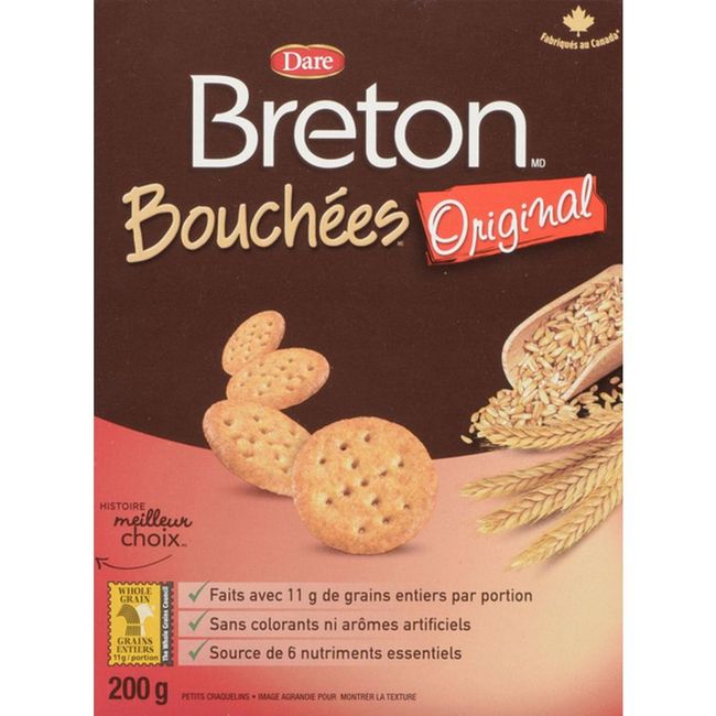 Breton Original Cracker Bites, 200 G -- 12 Per Case