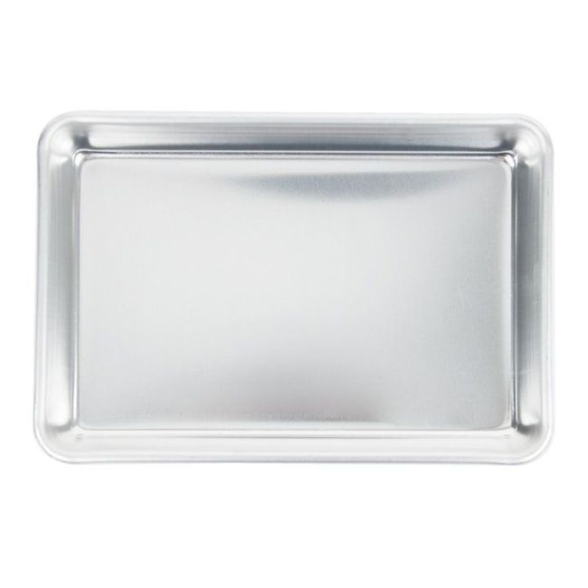 Vollrath 5228 Wear Ever Heavy Duty 16 Gauge Aluminum Eighth Size Sheet Pan With Natural Finish