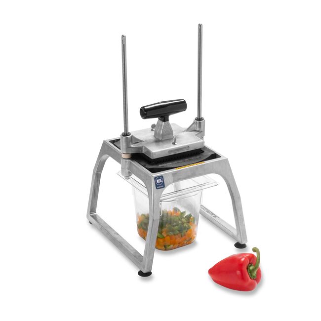 Vollrath 55458 Instacut 5.1 0.375 In Cut Manual Food Processor, 10.25 X 11.25 X 18.437 In