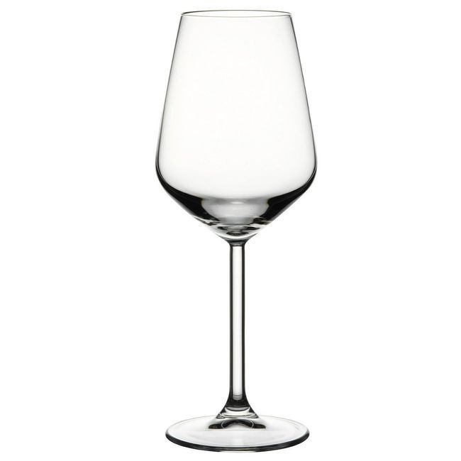 Pasabahce Allegra Red Tall Wine Glass, 11.75 Oz -- 6 Per Case
