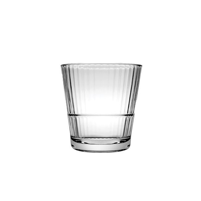 Pasabahce Grande Sunray Whiskey Glass, 13.2 Oz -- 24 Per Case