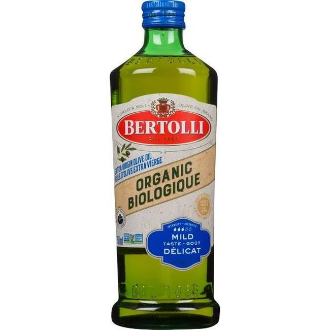 Bertolli Organic Mild Extra Virgin Olive Oil, 750 Ml -- 12 Per Case