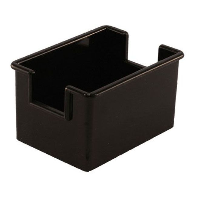 Winco Pph-1k Plastic Black Sugar Packet Holder, 3.5 X 2.5 X 2 In