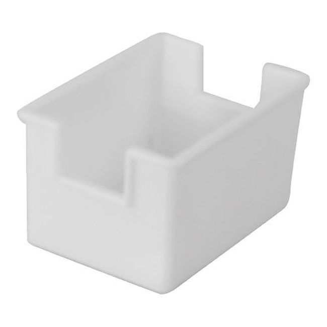 Winco Pph-1w Plastic White Sugar Packet Holder, 3.5 X 2.5 X 2 In