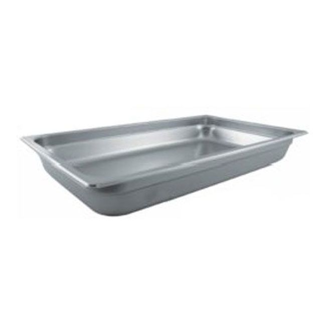 Winco Spjp-102 23 Gauge Stainless Steel Full Size Anti-jam Steam Table Pan, 2.5 In Deep