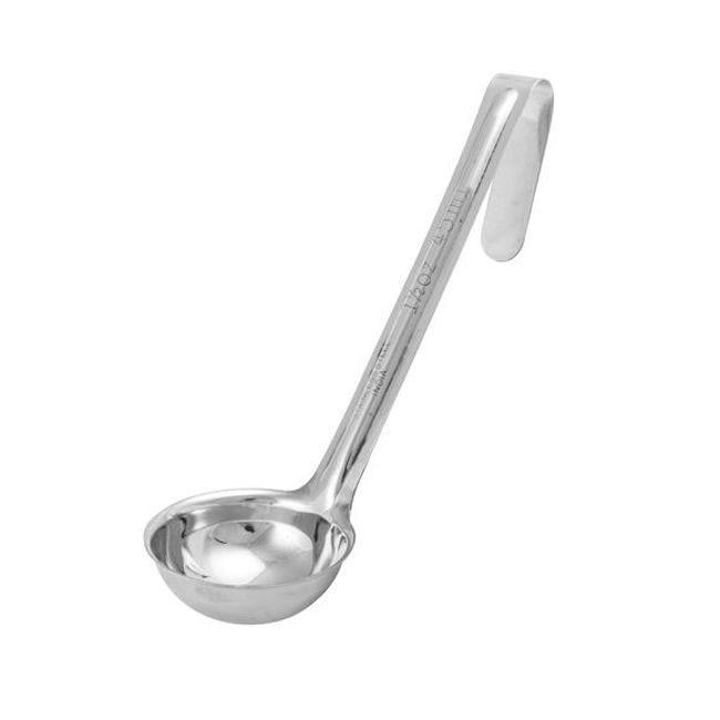 Winco Ldi-15sh Stainless Steel One Piece Ladle With 6 In Handle, 1.5oz Capacity