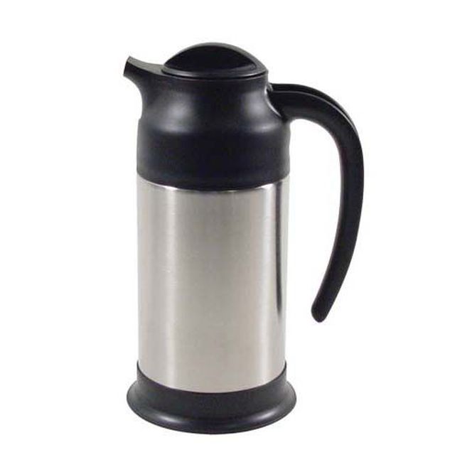 Winco Vss-24 Stainless Steel Vacuum Insulated Server For Coffee/cream, 24 Oz Capacity