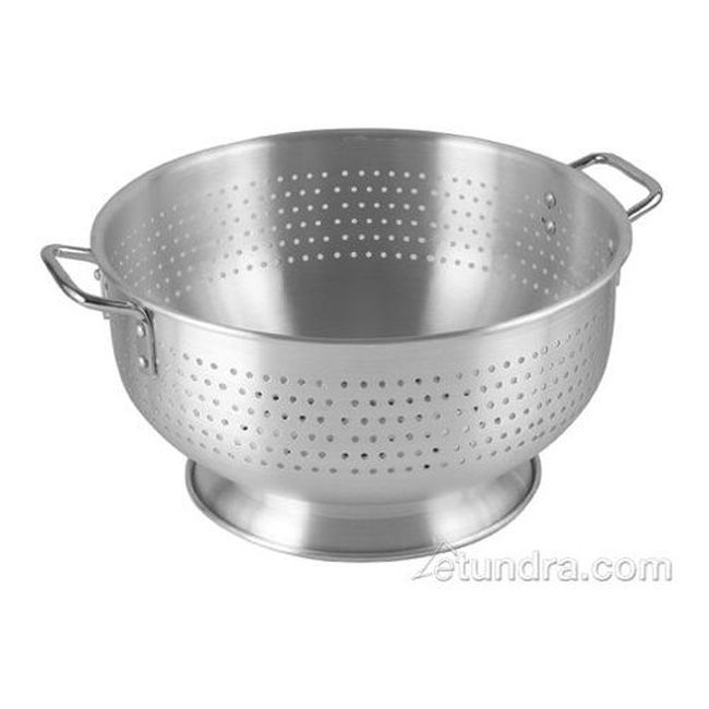 Winco 78137 Aluminum Colander, 16 Qt
