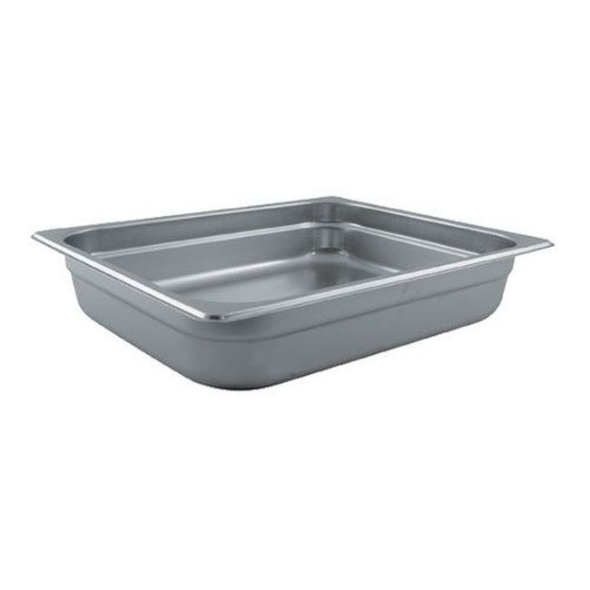 Winco Spjl-202 25 Gauge Stainless Steel Half Size Anti-jam Steam Table Pan, 2.5 In Deep