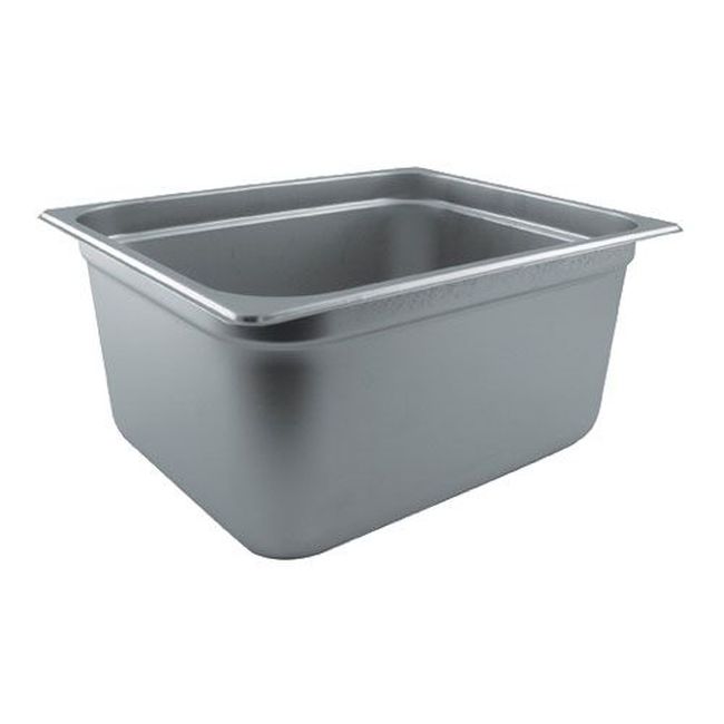Winco Spjl-206 25 Gauge Stainless Steel Half Size Anti-jam Steam Table Pan, 6 In Deep