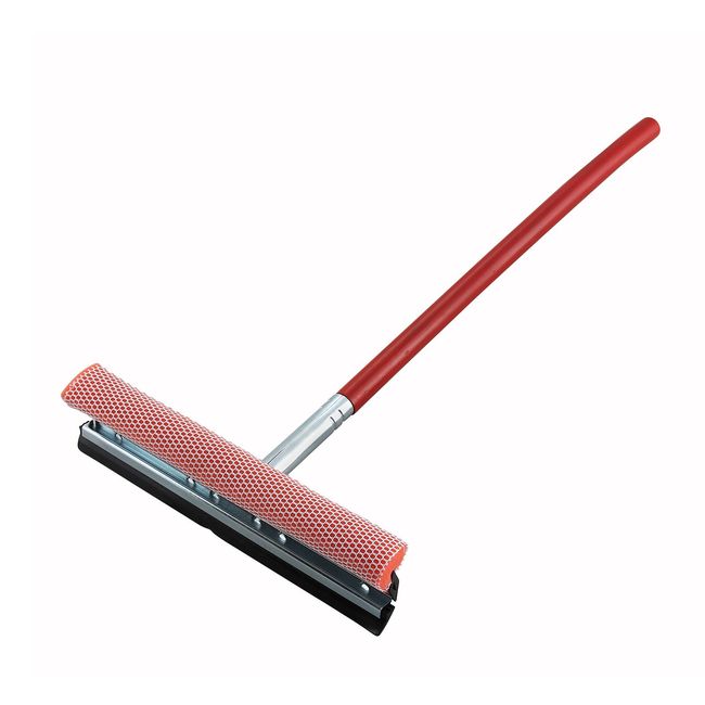 Winco Wss-12 Window Squeegee With Sponge, 12 In