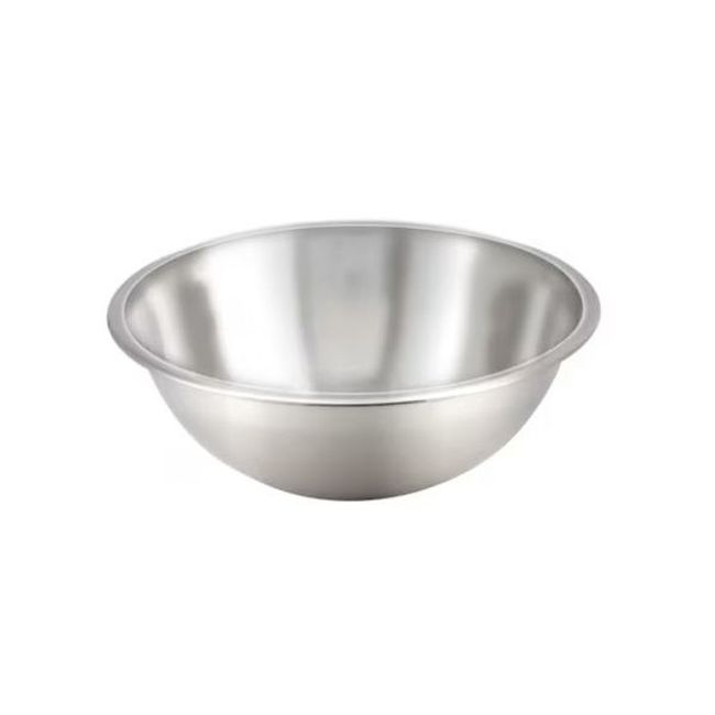Winco Mxb-950q Economy Stainless Steel Mixing Bowl, 9.5 Qt Capacity