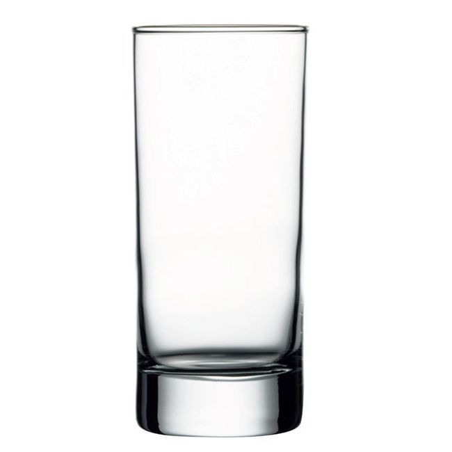 Pasabahce Side Heavy Sham Hi Ball Glass, 9.8 Oz Capacity -- 48 Per Case