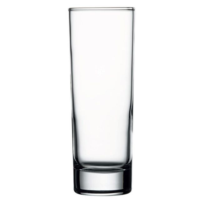 Pasabahce Side Heavy Sham Hi Ball Glass, 9.8 Oz Capacity -- 48 Per Case