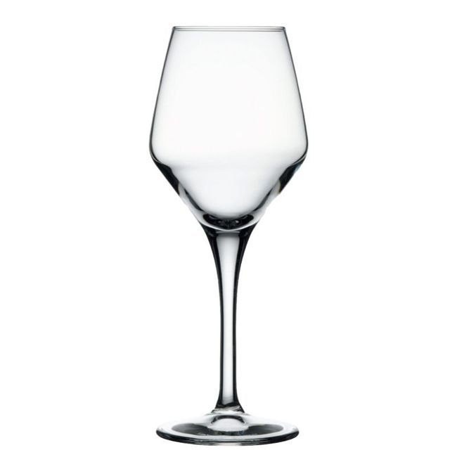Pasabahce Dream Tall Wine Glass, 12.8 Oz Capacity -- 24 Per Case
