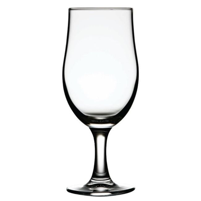 Pasabahce Draft Beer Glass, 12.8 Oz Capacity -- 24 Per Case