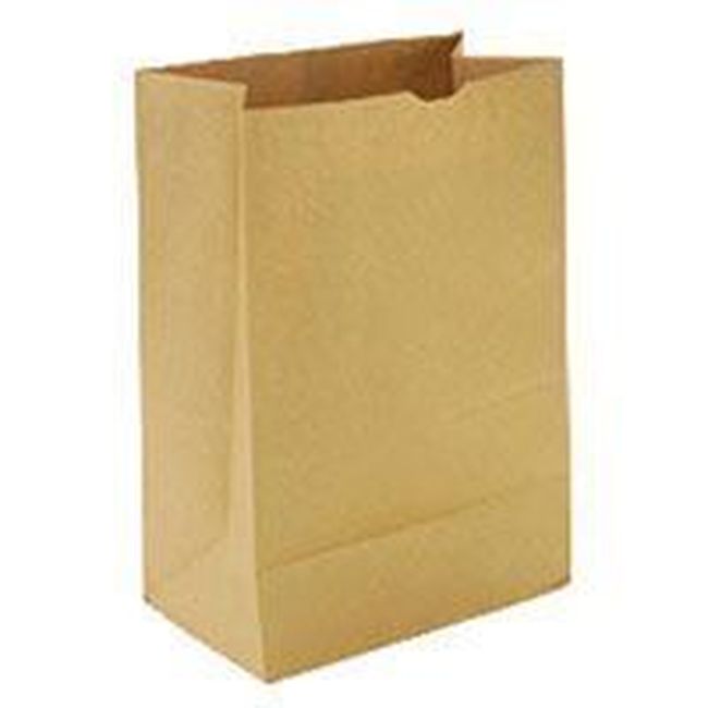 Somi Dd65 50 Lb Kraft Paper Bag, 12 X 7 X 17 In -- 400 Per Case