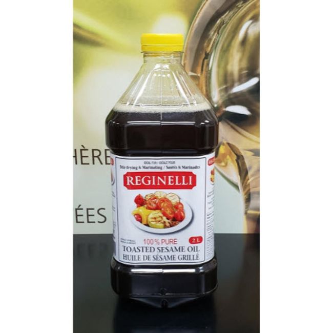 Reginelli Toasted Sesame Oil, 2 L -- 6 Per Case