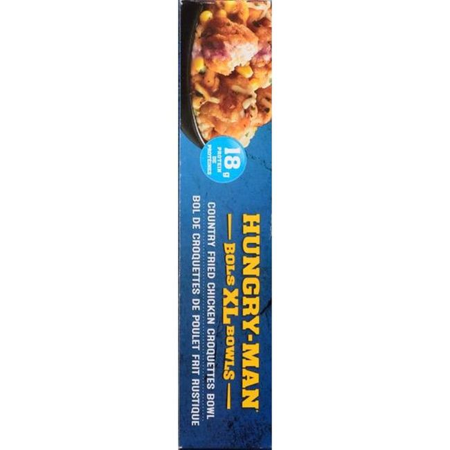 Hungry-man Country Fried Chicken Xl Bowl, 397 G -- 8 Per Case
