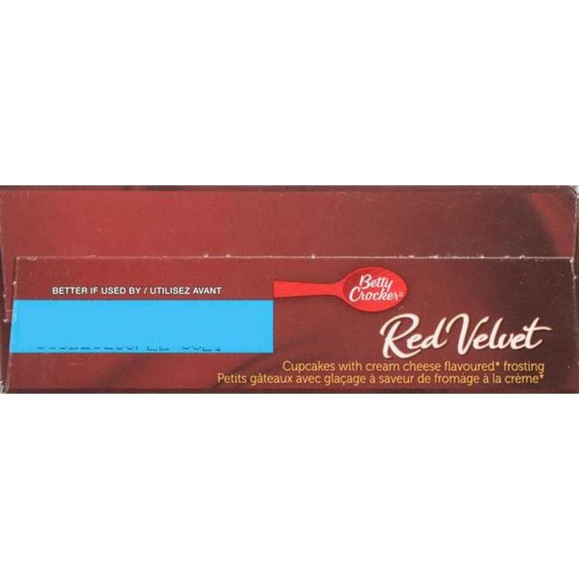 Betty Crocker Red Velvet Cupcake Mix With Frosting, 465 G -- 12 Per Case