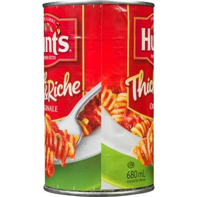 Hunt's Sauce Pour Pâtes Originale, Épaisse Et Riche, 680 Ml -- 12 Par Boîte