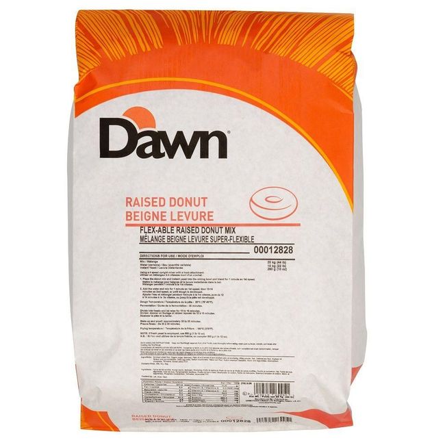 Dawn Foods Préparation Pour Beignets À La Levure, 20 Kg