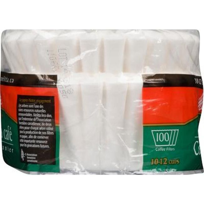 Melitta Coffee Filter, 100 Count -- 24 Per Case