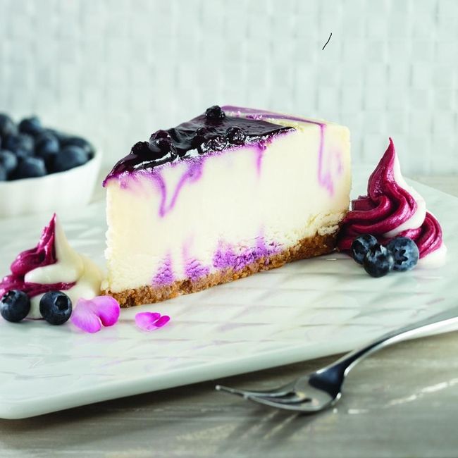 CHEESECAKE ROUND BLUEBERRY P/C