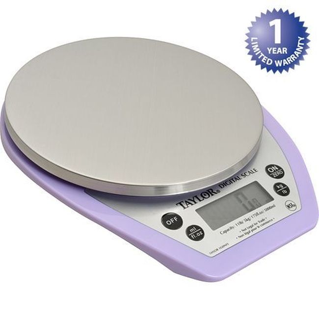 Taylor Precision 1020prnfs Stainless Steel Digital Scale, 11 Lb Capacity