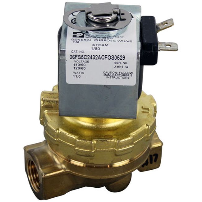 Cleveland Clefk22224 3/8 In Fpt 120 Volts Steam Solenoid Valve