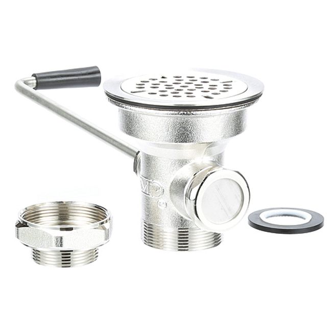 Duke Duk115127 Rotary Waste Drain For 3 1/2 In Sink Opening Twist