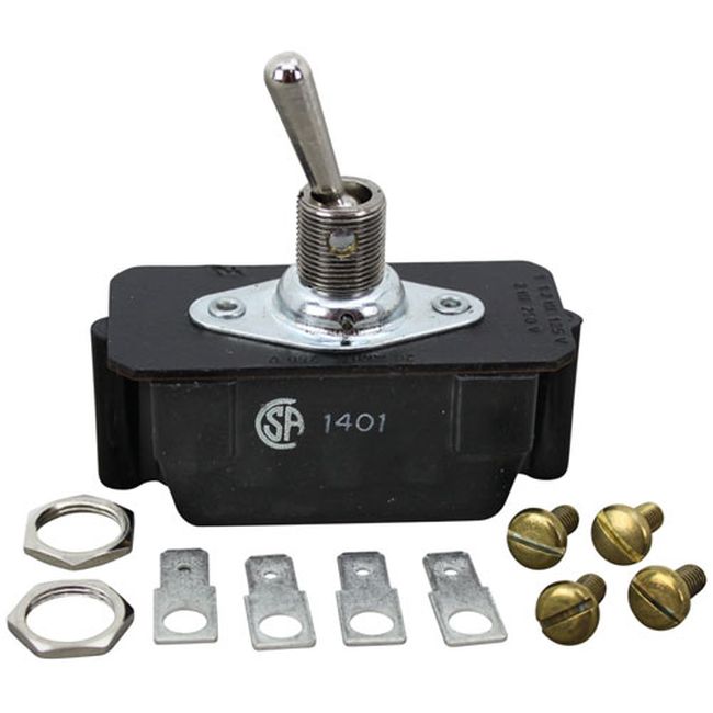 Nieco Nie4099 - Dpst On/off 250 Volts 4 Tab Toggle Switch