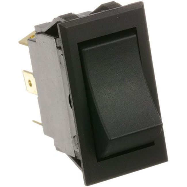 Stero Str0p-495738 Dpdt Ctr-off Rocker Switch Fits 3/4 X 1-5/8 In Hole