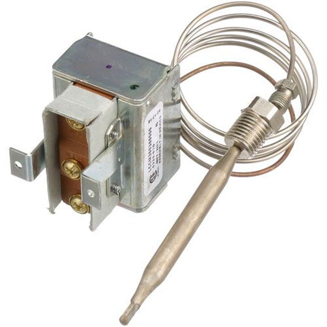 Stero Str2t-30401-21 Hi Limit Lc117 Type Safety Thermostat, 5/16 X 3 5/8 In