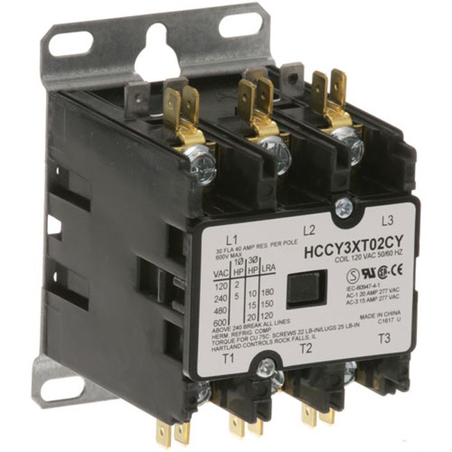 Stero Strp47-5500 Hartland 120 Volts 3 Pole Contactor