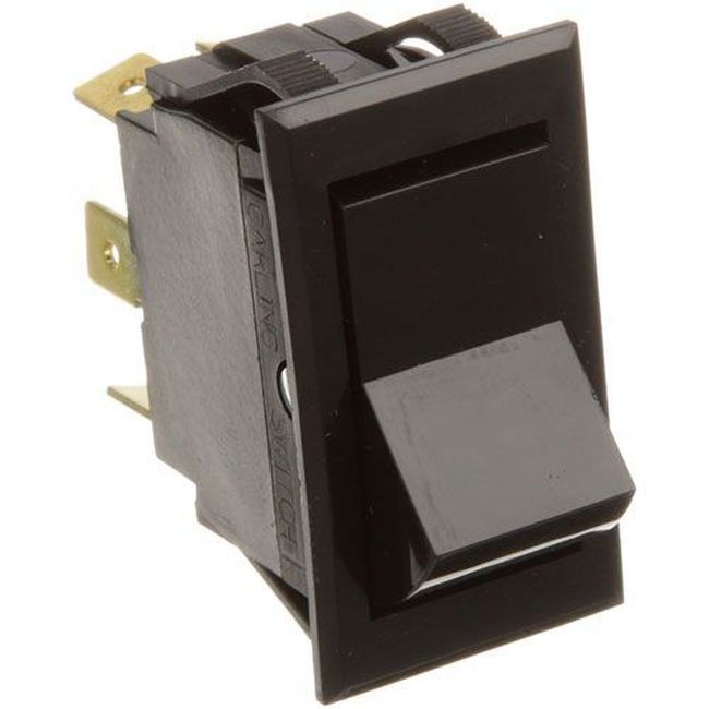 Dpdt Ctr-off Rocker Switch Fits 7/8 X 1-1/2 Inch Hole For Grindmaster Part Number L407a