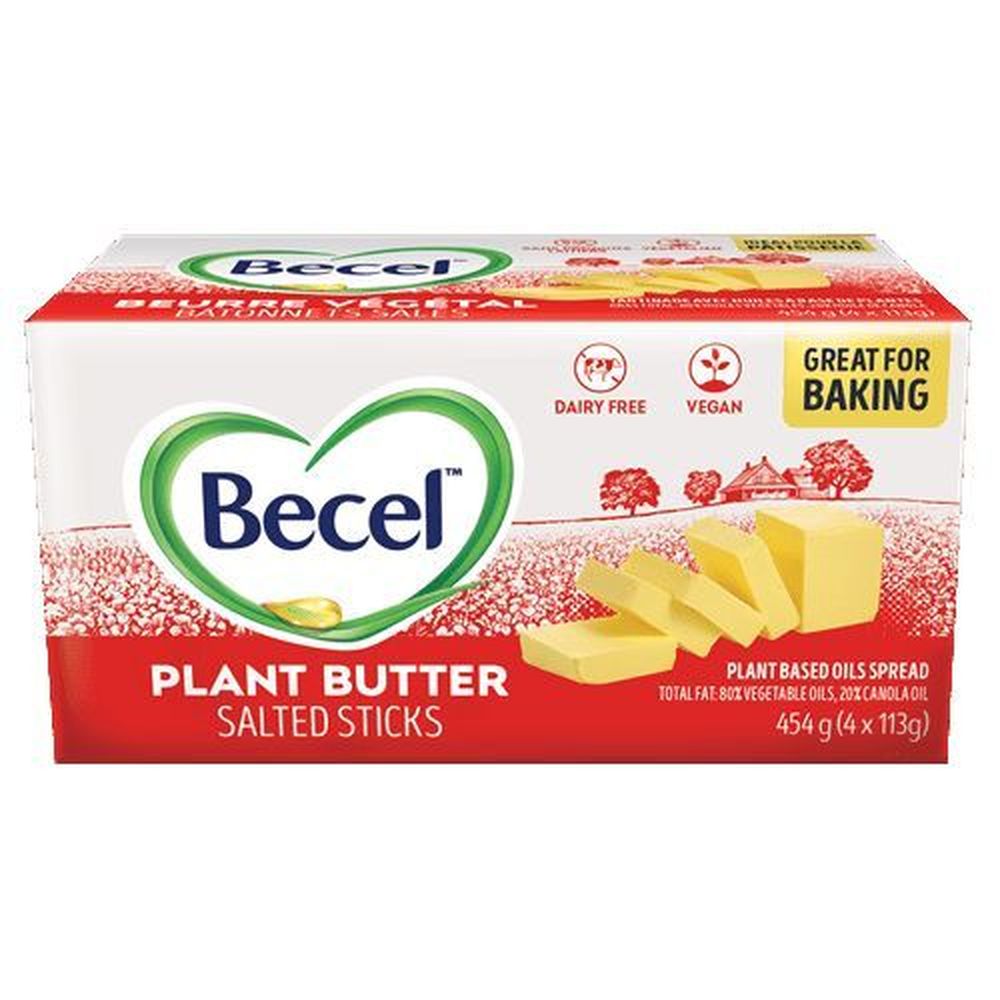 Becel Original Salted Plant-based Margarine Sticks, 454 G