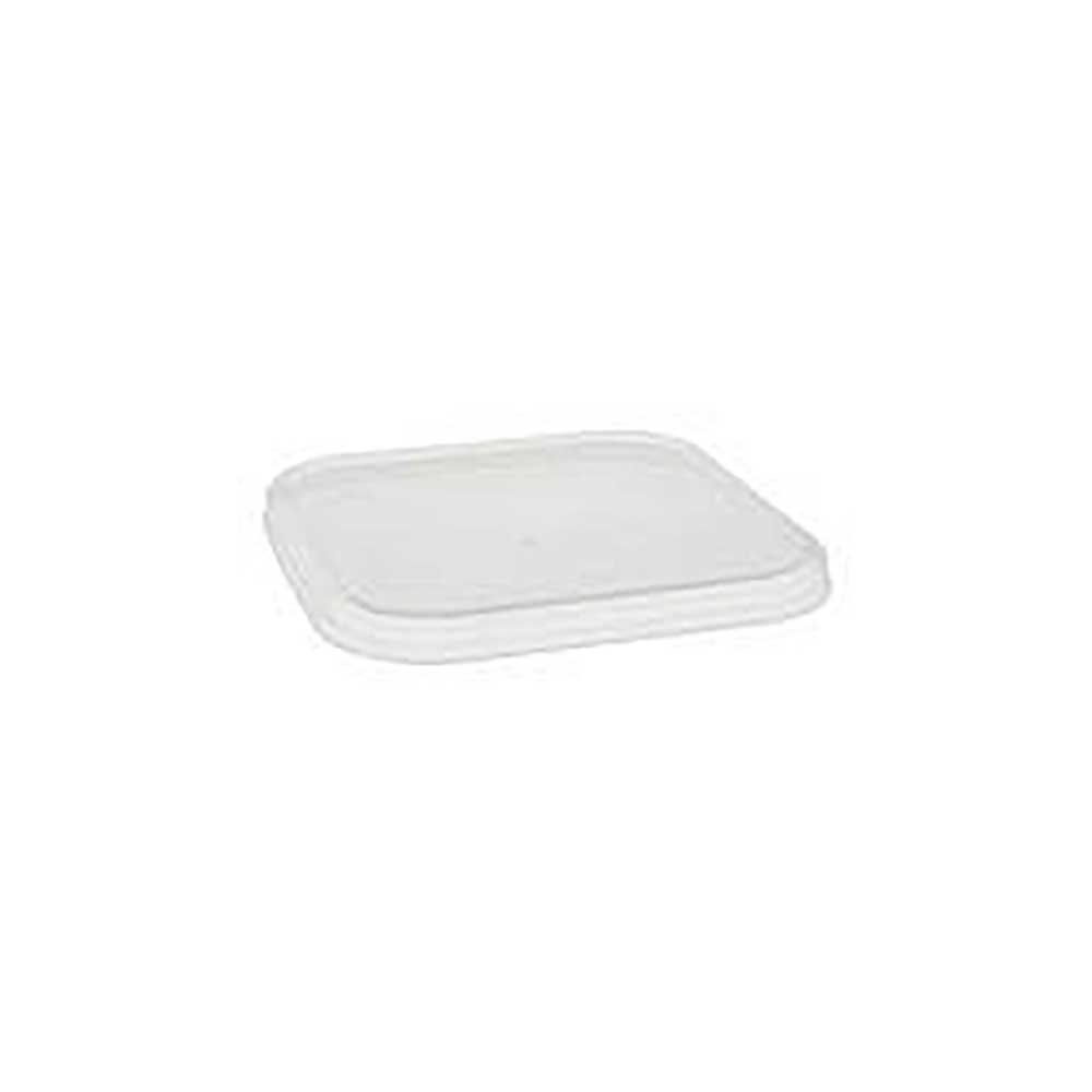 Pactiv Clear Square Rpet Leak Resistant Inside Platter Lid Only, 8 X 8 X 0.41 In -- 210 Per Case